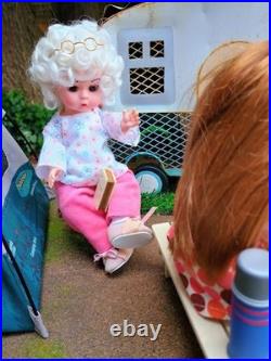 Madame Alexander Dolls 8 Camping with Dad DIORAMA by Creations by Lynette
