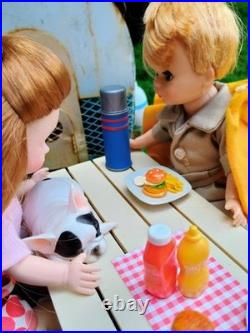 Madame Alexander Dolls 8 Camping with Dad DIORAMA by Creations by Lynette