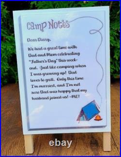 Madame Alexander Dolls 8 Camping with Dad DIORAMA by Creations by Lynette