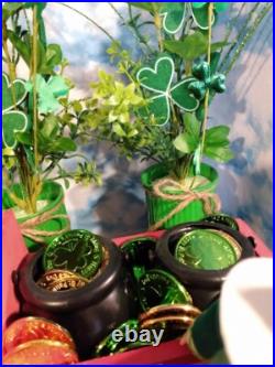 Madame Alexander Dolls 8 St Patrick's Day DIORAMA