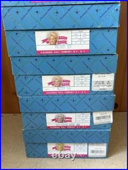 Madame Alexander Dolls 8-inch Lot Of 8 with Box Scotland, Austria, Sweden, Ireland