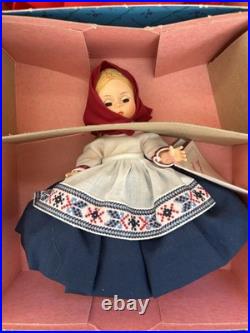 Madame Alexander Dolls 8-inch Lot Of 8 with Box Scotland, Austria, Sweden, Ireland