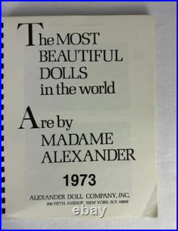 Madame Alexander Dolls Reference Lot (17) Price Guides, Catalogs, Histories