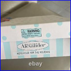 Madame Alexander Dolls The Four of Us 46210- 2003 Christmas Set