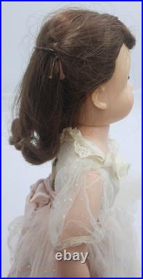 Madame Alexander ELISE 15 Brunette Doll with Tagged Gown Vintage 1957