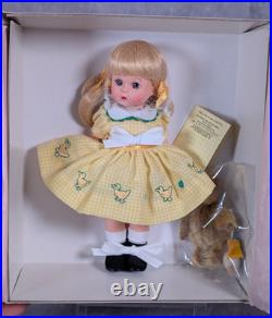 Madame Alexander Edith and the Duckling 31800 NIB with Duckling & Bear Doll