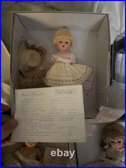 Madame Alexander Fashion Dolls Lot of 3 Blonde Hair with Boxes Certificates