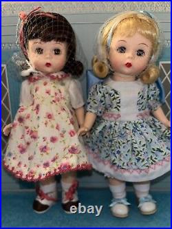 Madame Alexander Fifty Years of Friendship 8 Doll Set No 37950 NETTED HAIR NEW