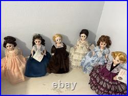 Madame Alexander First lady doll collection series II complete lot (6 dolls)
