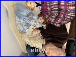 Madame Alexander First lady doll collection series II complete lot (6 dolls)