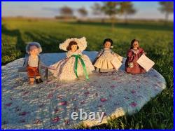 Madame Alexander Gone With The Wind Doll Lot 627 635 637 639 Boxed Paperwork VTG