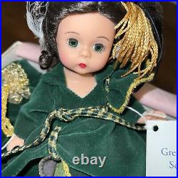Madame Alexander Gone With The Wind Scarlett O'Hara Green Velvet 27825 Doll