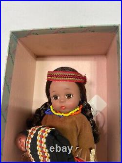 Madame Alexander Indian Boy 720 7 Doll With Tags, Original Box and A Little Doll