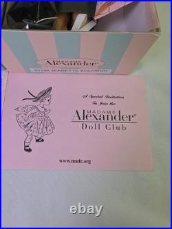 Madame Alexander Jeanette Solomon Doll-WWII Museum COA 09' Ltd Ed #213/250