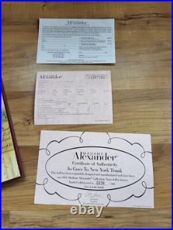 Madame Alexander Jo Goes To New York Doll, Trunk & Clothes