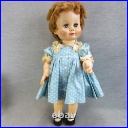 Madame Alexander KATHLEEN Vintage Doll Flirty Follow Me Eyes 22 Orig Dress