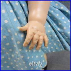 Madame Alexander KATHLEEN Vintage Doll Flirty Follow Me Eyes 22 Orig Dress