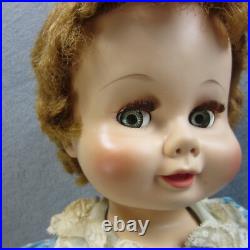 Madame Alexander KATHLEEN Vintage Doll Flirty Follow Me Eyes 22 Orig Dress