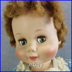 Madame Alexander KATHLEEN Vintage Doll Flirty Follow Me Eyes 22 Orig Dress