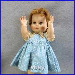 Madame Alexander KATHLEEN Vintage Doll Flirty Follow Me Eyes 22 Orig Dress