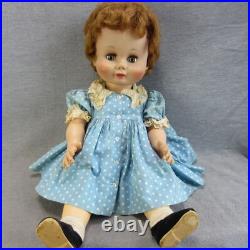 Madame Alexander KATHLEEN Vintage Doll Flirty Follow Me Eyes 22 Orig Dress