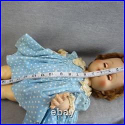 Madame Alexander KATHLEEN Vintage Doll Flirty Follow Me Eyes 22 Orig Dress