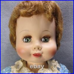 Madame Alexander KATHLEEN Vintage Doll Flirty Follow Me Eyes 22 Orig Dress