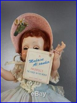 Madame Alexander Kins Maypole Dance 1954 Vintage Alex Wendy Slw Original Tag