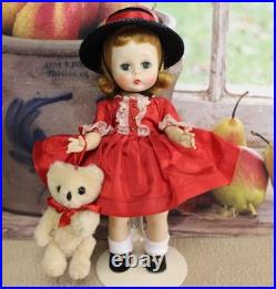 Madame Alexander Kins vintage 1955 Doll with Ms. Bear STUNNING