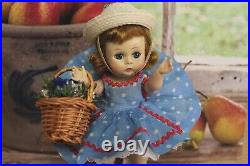 Madame Alexander Kins vintage 1956 Doll withBlue Flower Basket WONDERFUL