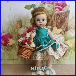 Madame Alexander Kins vintage 1956 Doll with Flower Basket Cutie