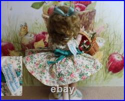 Madame Alexander Kins vintage 1956 Doll with Flower Basket Cutie