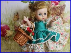Madame Alexander Kins vintage 1956 Doll with Flower Basket Cutie
