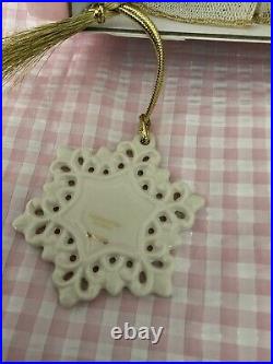 Madame Alexander LENOX GOLDEN SNOWFLAKE 8 Doll #73140 New In Box WithOrnament
