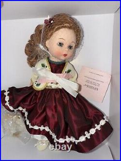 Madame Alexander LENOX HOLIDAY 8 Doll 31725 Original Box Ornament NO LID COA651