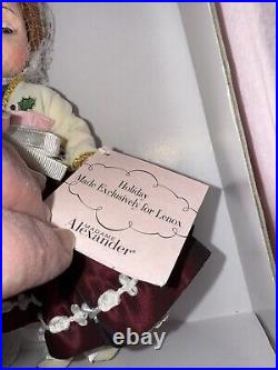 Madame Alexander LENOX HOLIDAY 8 Doll 31725 Original Box Ornament NO LID COA651