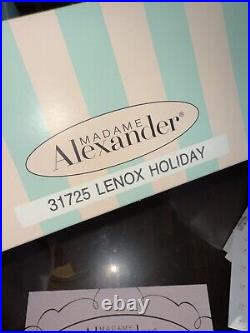 Madame Alexander LENOX HOLIDAY 8 Doll 31725 Original Box Ornament NO LID COA651
