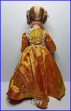 Madame Alexander Lady Godey 14 Doll withTags Original 1950's Hard Plastic
