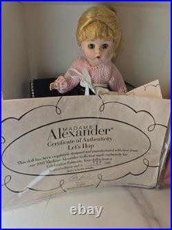 Madame Alexander Let's Hop #33810-8? Doll -2003-COA LE 127/500 NRFB Box-Tag
