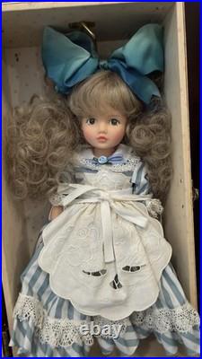 Madame Alexander Let's Play Dolls By Alice Darling Trunk Set 14 Doll with Dresses