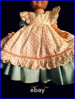 Madame Alexander Little Lady Doll Vintage 1960 Dress Eyes Open and Close