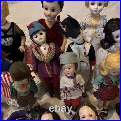 Madame Alexander Lot Of 29 Various Dolls