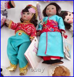 Madame Alexander Lot of 25 8 Dolls International Storyland Little Women