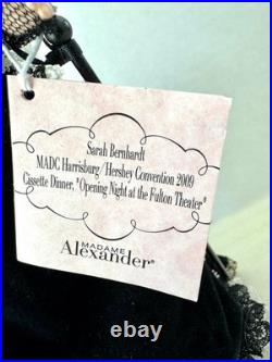 Madame Alexander Madcc 2009 Hershey Sarah Bernhardt Cissette Event Souvenir