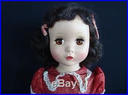 Madame Alexander Maggie Face Doll 20 Walker Sleepy Eyes Lashes Hard Plastic