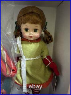 Madame Alexander Maggie Visits Christmas Town Doll No. 47735 With Elves! Rare
