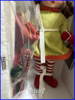 Madame Alexander Maggie Visits Christmas Town Doll No. 47735 With Elves! Rare