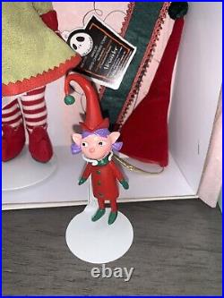 Madame Alexander Maggie Visits Christmas Town Doll No. 47735 With Elves! Rare
