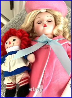 Madame Alexander Marcella Loves Raggedy Ann 95th Birthday Doll. Rare