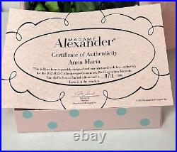 Madame Alexander? Maria 65690 11 Doll With Box, Accessories, COA & Tags